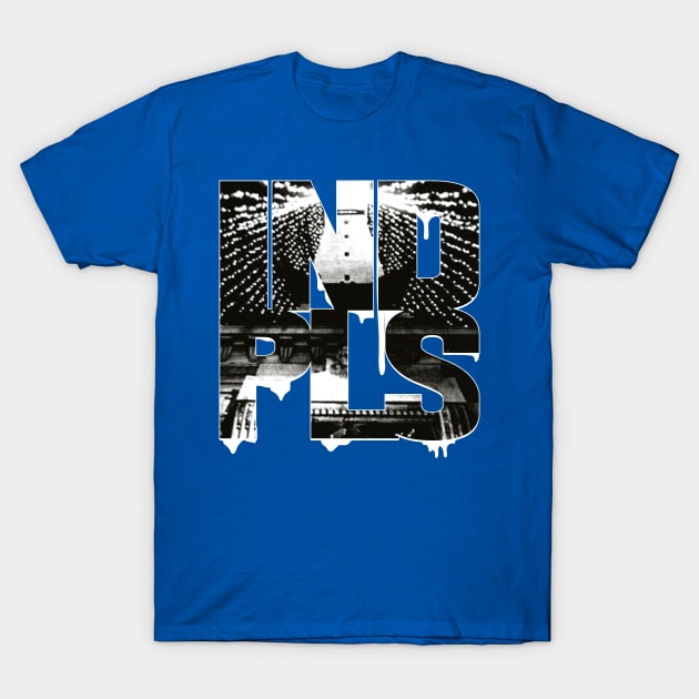 INDIANAPOLIS MONUMENT CIRCLE DRIP T-Shirt by INpressMerch